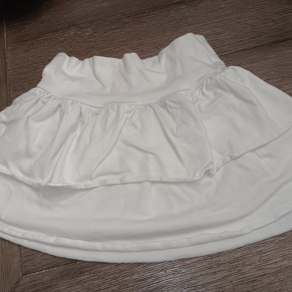 Girls Size 8/10, H&M White Skater Skirt